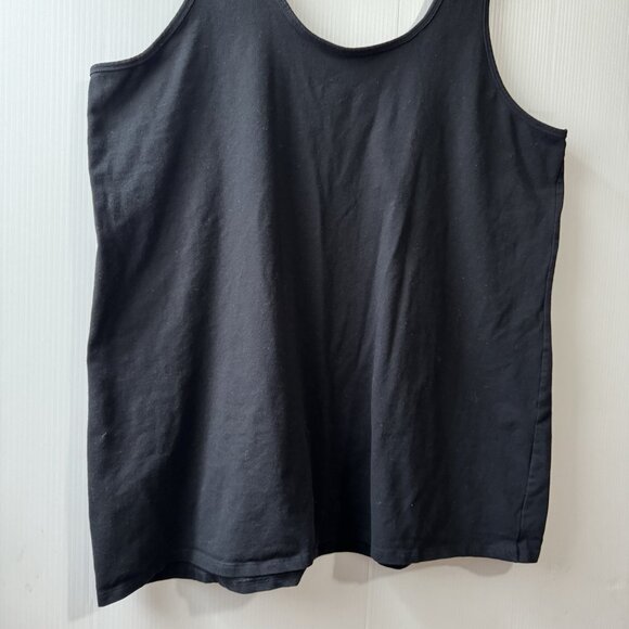 Torrid Double Scoop Tunic Sz 6X Black Tank Top Women’s - Picture 9 of 10